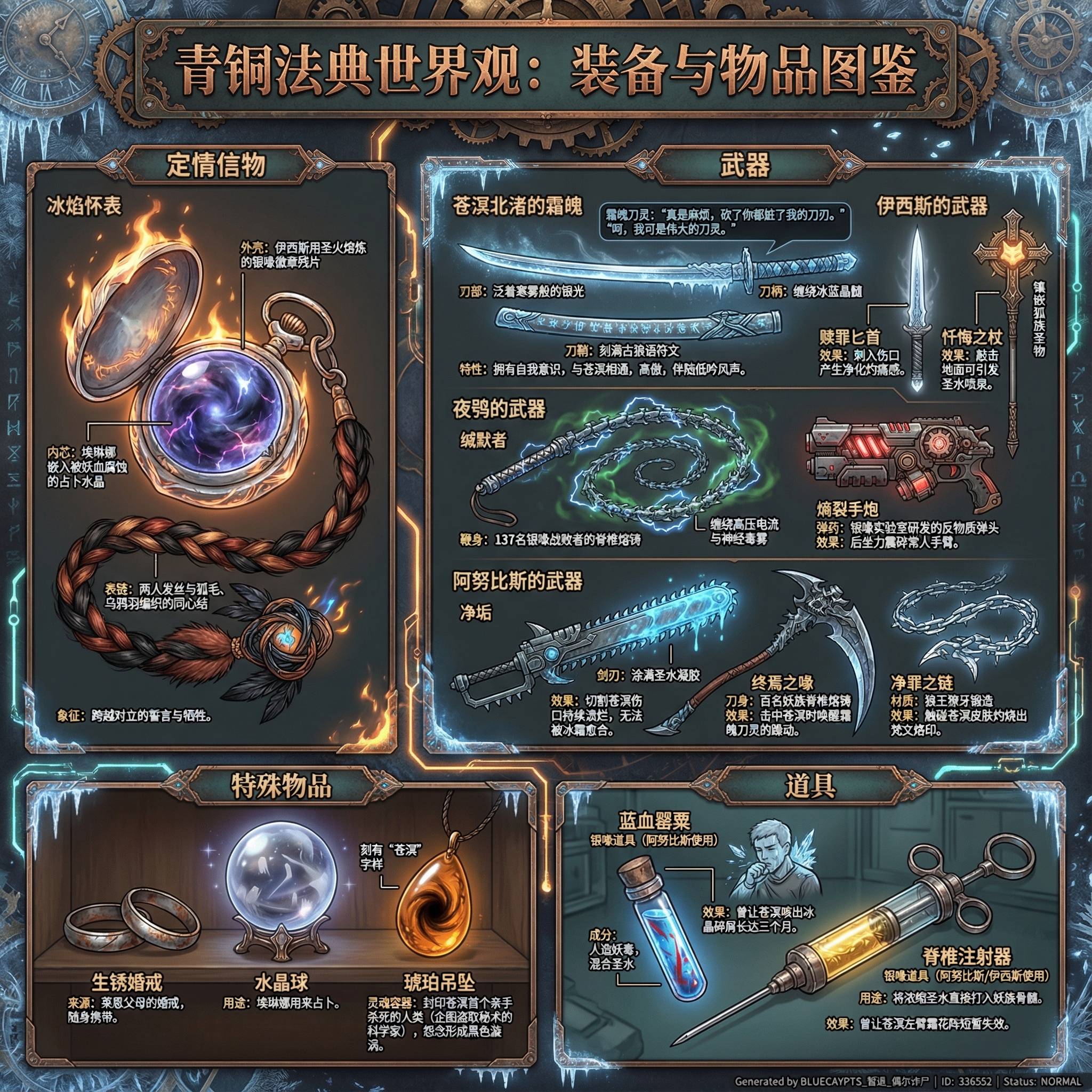 青铜法典世界观